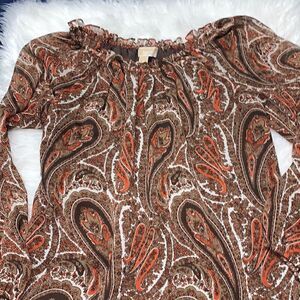 Michael Kors  paisley dress 